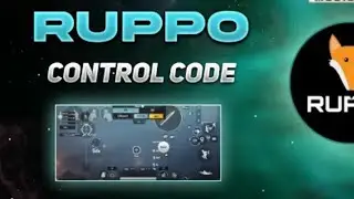 ruppo control code for global pubg & bgmi || ruppo control code