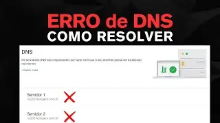 ERRO DE DNS NO REGISTRO BR - COMO RESOLVER ERRO DE DNS