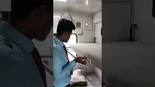How to close train cabin upper berth bed.  #foryou #train #bdtrainblog #trainvideo #bangladesh
