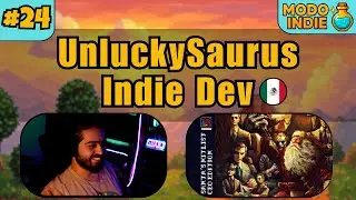 C&oacute;mo es ser Developer Indie - Podcast con UnluckySaurus | MODO INDIE #24