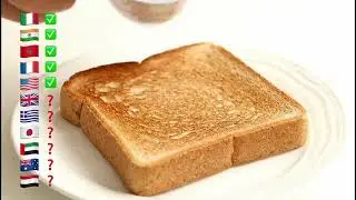 Flags Melt Like Butter Watch What Appears No Spoilers   AI Toast Spread Magic shorts