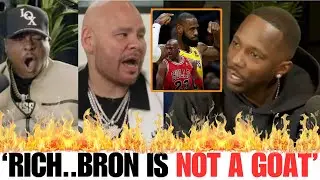 Fat Joe GOES NUCLEAR On Rich Paul During HEATED MJ VS Lebron Debate!