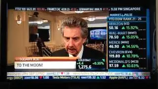 Robert Bigelow & The CNBC crew talk Moon Ownership