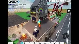 Meeting a fan in theme park tycoon 2!! 