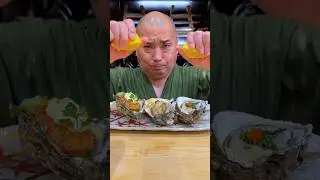 🇯🇵3 Kinds of Rock Oysters🦪 #oyster