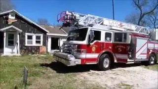 Ladder 5 - Truck ops drill, FF survival training & a fire call