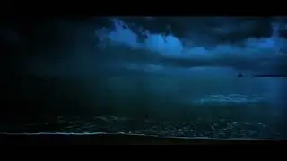 thunderstorm at sea🌩️ orage sur mer 