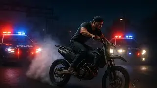 Top-Speed Bike Escape! INSANE Police Chase & Extreme Near Misses!