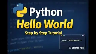 Write your first python program in VS Code | Beginner Tutorial