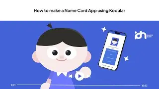 How to make a Name Card App using Kodular