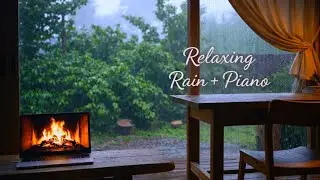 Deep Focus Rain Study Lofi Chill Rain Ambience 4K Concentration