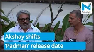 SLB requests Akshay to shift release date of &lsquo;PadMan&rsquo;