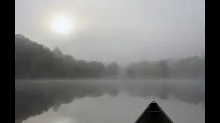 Morning Paddle on Gibson River east of Gibson Lake, Ontario (August 2017)
