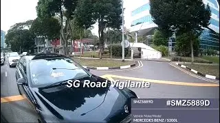 10sep2025 alexandra road #SMZ5889D mercedes s300 hit and run camcar