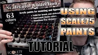 How To Use Scale 75 Paints - Tutorial & Review