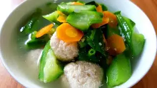 Bakso Diet Tanpa Bahan Pengawet | Menu Makan Siang Deficit Kalori