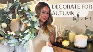 DECORATE FOR AUTUMN WITH ME | Minimal, Autumn Homeware Haul, Cosy Decorate With Me! 🍂🍁