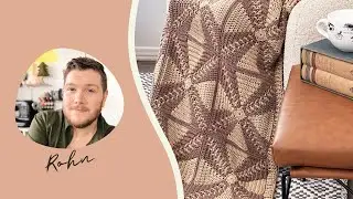 Autumn Dunes Throw - Mosaic Crochet Throw Tutorial