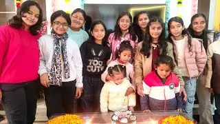 Ridhi ka Birthday Celebration Or Vaishnavi makeover Microblading #vlog #video #viral #birthday 