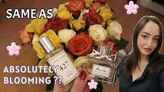 🌸 COMPARISON ABSOLUTELY BLOOMING DIOR & FM PURE 427 ALTERNATIVE 🌸 FEDERICO MAHORA 🌸 MISS DIOR 🌸