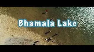 Bhamala Stupa lake dronography