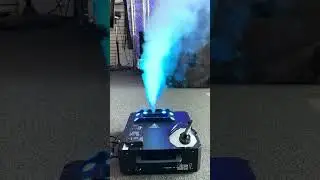 Chauvet DJ GeyserMove Fog Machine with built in LEDs and left to right pan