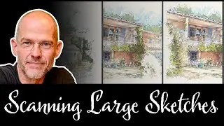 Master Large Sketch Scanning: No More Limits