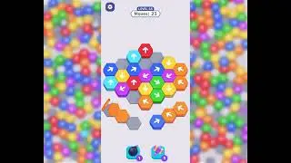 Hexa Away 🧩 Level 63 Walkthrough & Solution