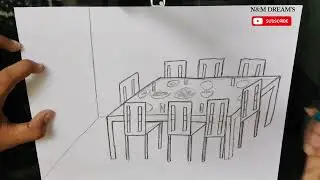 how to draw a dining table with food/N&M DREAM'S