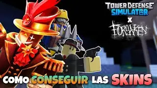 &iexcl;Como Conseguir Todas las Skins TDS x Forsaken!