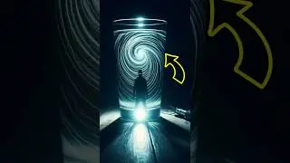 🌊 Spirit Portal? | Water + Light Ritual | #shorts #ghost #horror #creature #creepy #mystery