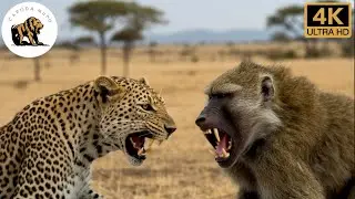 A Leopard Took Her Baby&hellip; Then the Baboon Did the Unthinkable #animaldocumentary | Savage Kingdoms