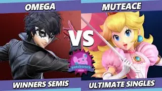Patchwork 2025 TOP 8 - omega (Joker) Vs. MuteAce (Peach) Smash Ultimate - SSBU