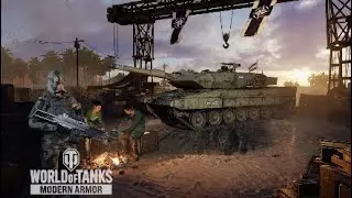 Leopard 2A5 15.5K Damage World of Tanks Modern Armor
