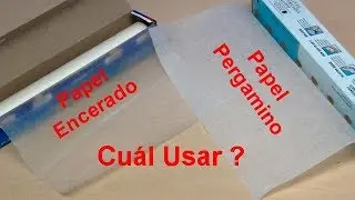 Papel Encerado y Papel Pergamino - Cuál Usar │ Club de Reposteria