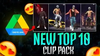 NEW TOP 10 AMAZING CLIP PACK  🥀✨ || ULTRA HD QUALITY CLIPS 😍 || FREE FIRE CLIPS 🔥 #freefire