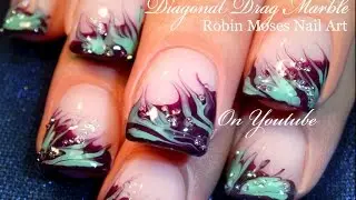 No Water Needed - Marble nail art Tutorial