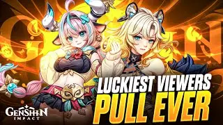 0.0001% CHANCE! The Luckiest Pull Session in Genshin History