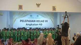 Pelepasan siswa kelas 6 MI Assa'adiyah Attahiriyah Tahun ajaran 2024/2025