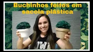 Buchinho feito com sacolas 😉