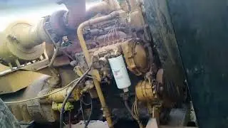 caterpillar inline 6 cylinder engine 500 kva janretor  checking