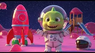 Dino Dexter and the Jelly Rocket | Fun Dinosaur Adventure Song for Kids | Nursery Rhymes & Songs
