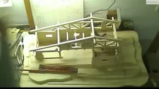 Bau einer Fachwerk Weihnachtskrippe im Zeitraffer - Krippenbau aus Holz