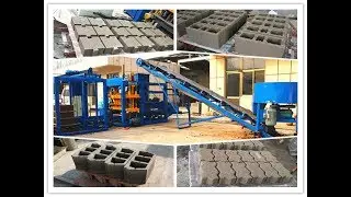 QT4-18 automatic hydraulic concrete block making machine for block, paver, hourdis curbstone, brick