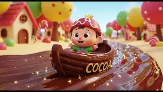 Chocolate River Boat Ride | Fun Nursery Rhymes and Kids Songs