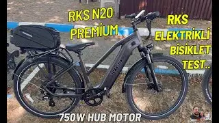 Rks Nc20 Premium - 750 watt - Elektrikli Bisiklet -  Test Sürüşü