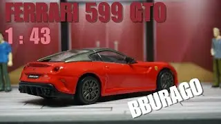 Bburago 1:43 Ferrari 599 GTO – Elegan & Bertenaga
