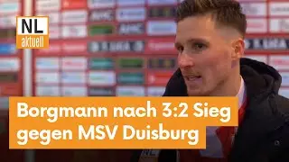 FC Energie Cottbus | Axel Borgmann nach 3:2 Sieg gegen MSV Duisburg 