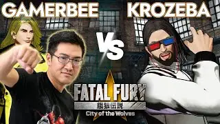 FF COTW ⭐ GAMERBEE (Kain) vs KROZEBA (Salvatoru)  Fatal Fury City of the Wolves 饿狼传说