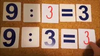 MATEMATIKA, 2.  třída, DĚLENÍ TŘEMI, výklad - 2.  část